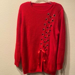 Red Soft, Stylish Sweater
